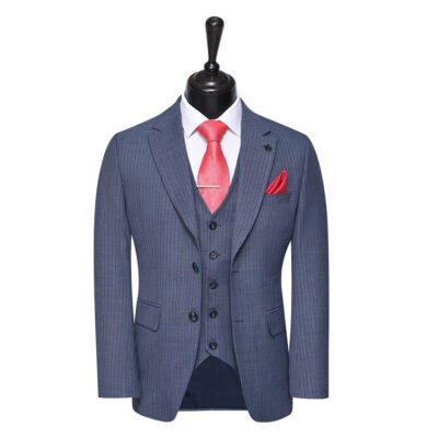 M Blue Self Tailored Smart Fit Suit