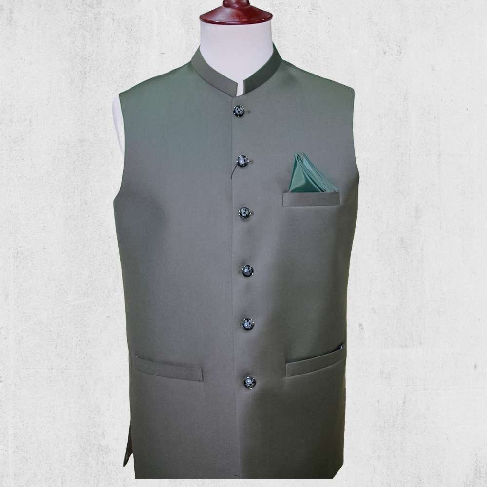 Smokey Grey Smart Fit Waistcoat