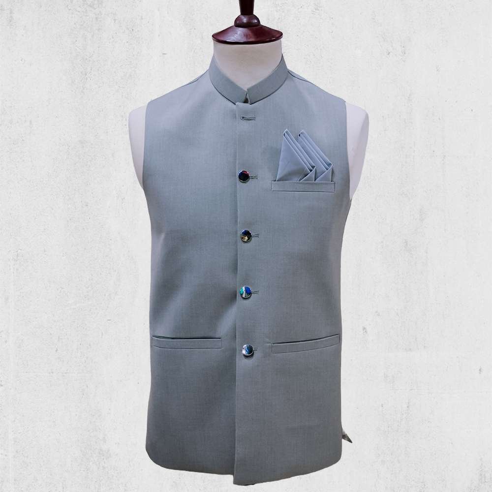 Steel Grey Smart Fit Waistcoat